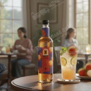 Hestia- Syrup Chôm Chôm -750ml (12 chai/thùng)