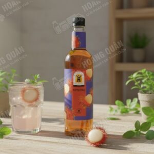 Hestia- Syrup Chôm Chôm -750ml (12 chai/thùng)