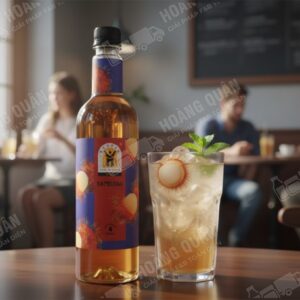 Hestia- Syrup Chôm Chôm -750ml (12 chai/thùng)