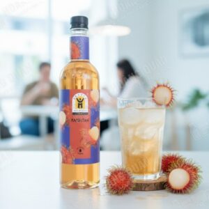 Hestia- Syrup Chôm Chôm -750ml (12 chai/thùng)