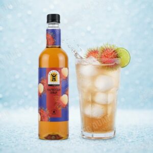 Hestia- Syrup Chôm Chôm -750ml (12 chai/thùng)