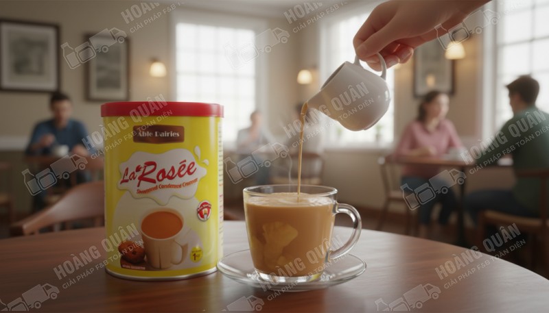 La Rosée – Sữa đặc có đường nắp khui