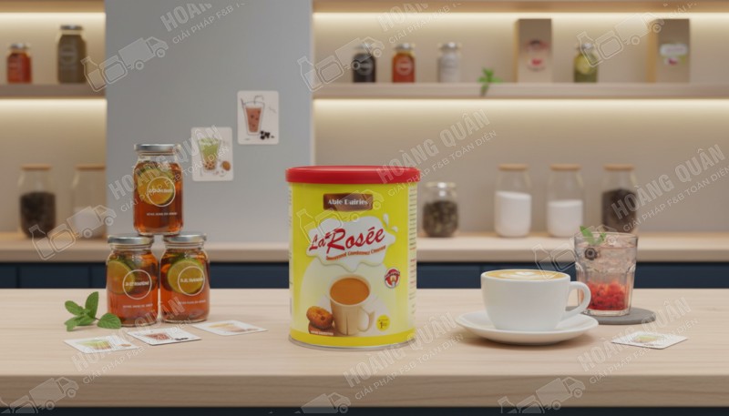 La Rosée – Sữa đặc có đường nắp khui