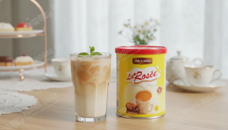 La Rosée – Sữa đặc có đường nắp khui