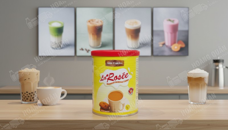 La Rosée – Sữa đặc có đường nắp khui