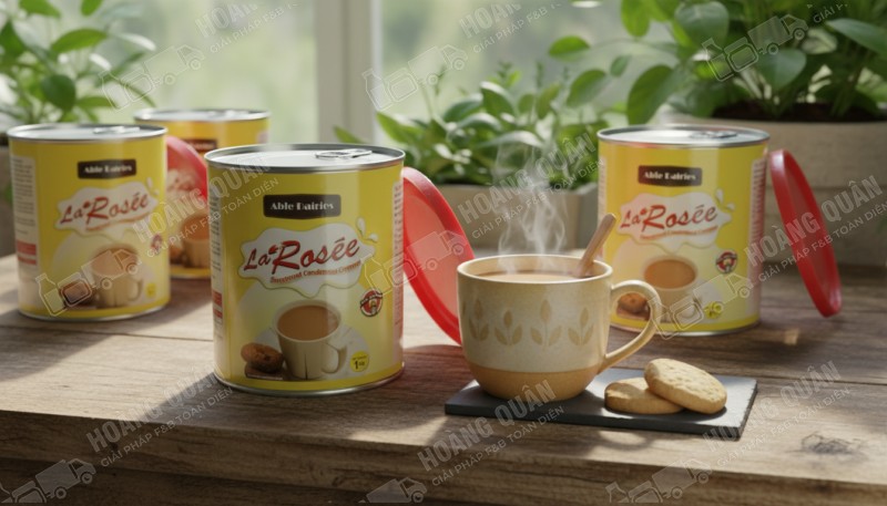 La Rosee sữa đăt nắp giật