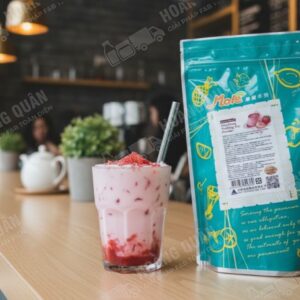 Mole đài loan bột pudding dâu