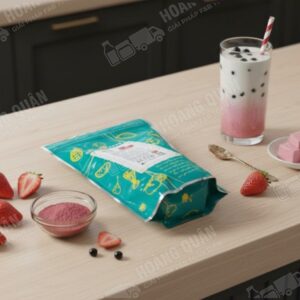 Mole đài loan bột pudding dâu