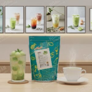 Mole Đài Loan Bột Pudding Dưa Lưới