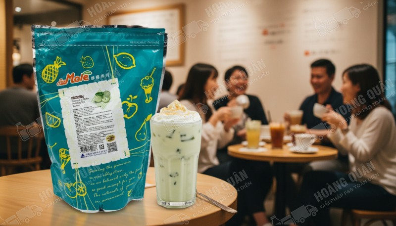 Mole Đài Loan Bột Pudding Dưa Lưới