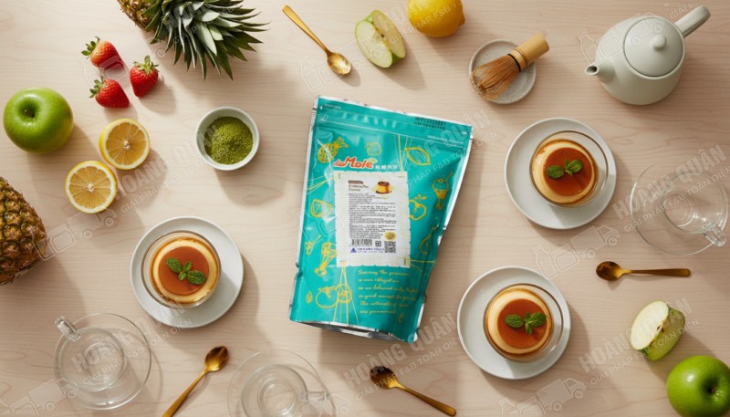 Mole Đài Loan Bột Pudding Trứng 1 Kg