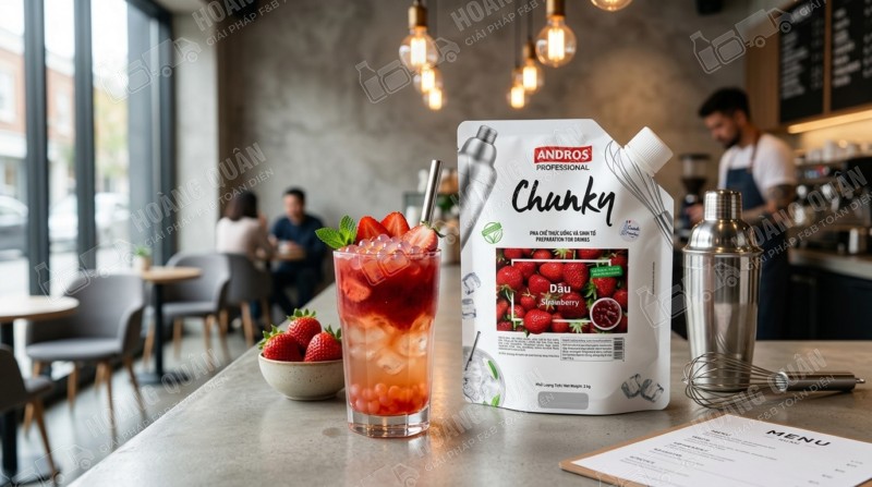 Chunky Andros Mứt Dâu