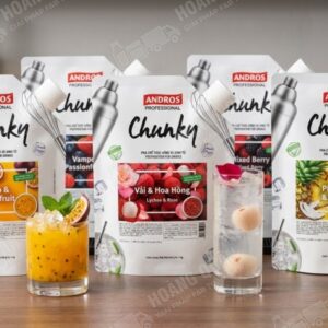 Chunky Andros Mứt Vải Hoa Hồng