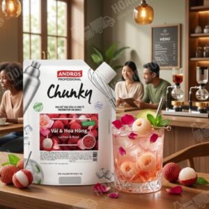 Chunky Andros Mứt Vải Hoa Hồng