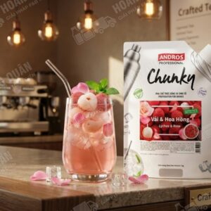 Chunky Andros Mứt Vải Hoa Hồng