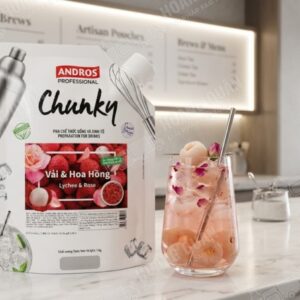 Chunky Andros Mứt Vải Hoa Hồng