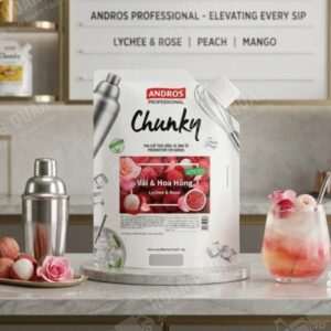 Chunky Andros Mứt Vải Hoa Hồng