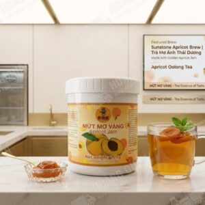 Gấu Lemao - Mứt mơ vàng