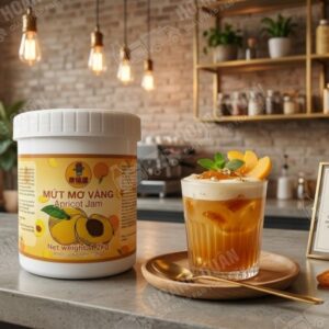 Gấu Lemao - Mứt mơ vàng