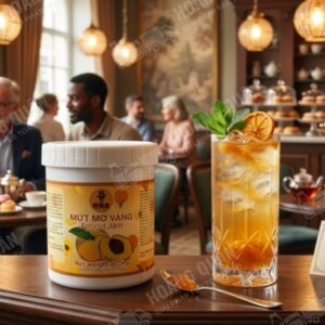 Gấu Lemao - Mứt mơ vàng