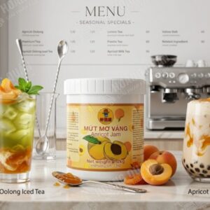 Gấu Lemao - Mứt mơ vàng