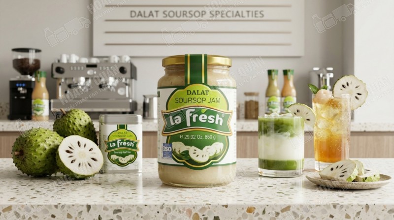 Lafresh Mứt Mãng Cầu 1kg