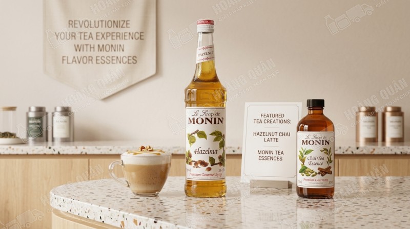 Monin Syrup Vị Hạt Dẻ