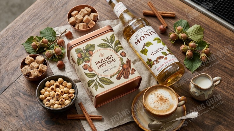 Monin Syrup Vị Hạt Dẻ