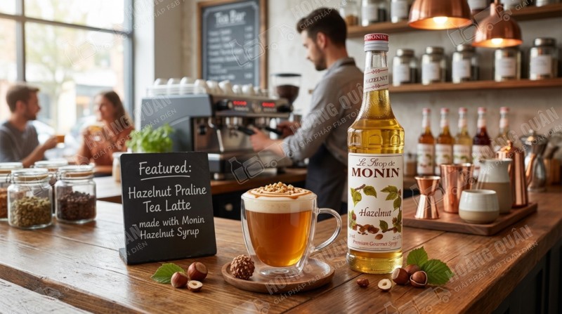 Monin Syrup Vị Hạt Dẻ