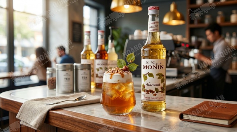 Monin Syrup Vị Hạt Dẻ
