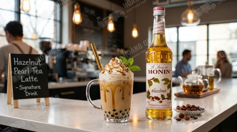 Monin Syrup Vị Hạt Dẻ