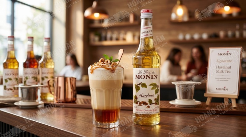 Monin Syrup Vị Hạt Dẻ