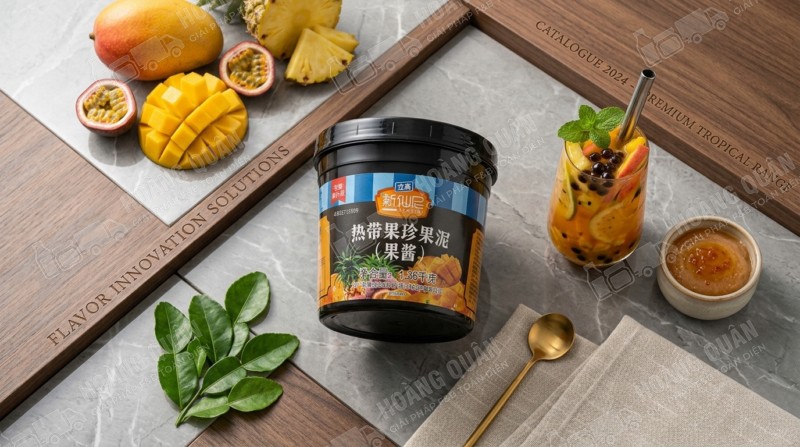 Sesini mứt trái cây nhiệt đới