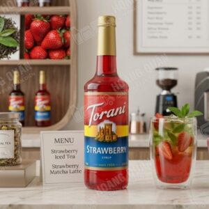 Syrup Torani French Strawberry (Vị Dâu) 750ml (12)