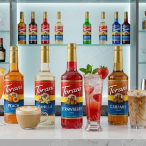 Syrup Torani French Strawberry (Vị Dâu) 750ml (12)