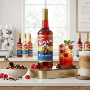Syrup Torani French Raspberry (Phúc Bồn Tử)