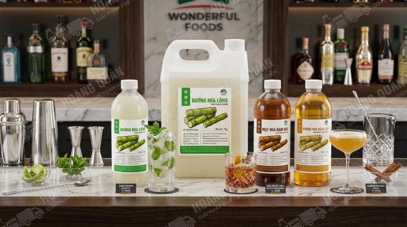 Wonderful Syrup đường mía 7kg