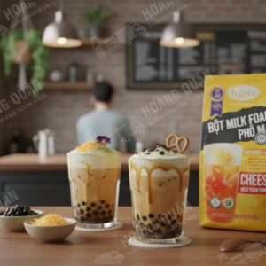 Luave Bột Milk Froam Phô Mai