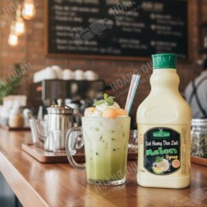 Goldernfarm- Syrup vị Dưa Lưới
