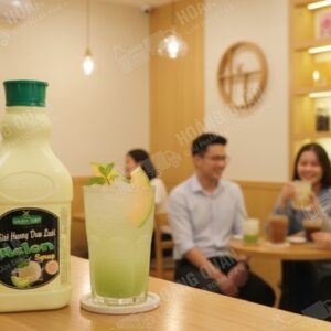 Goldernfarm- Syrup vị Dưa Lưới