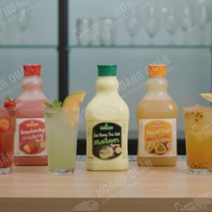 Goldernfarm- Syrup vị Dưa Lưới