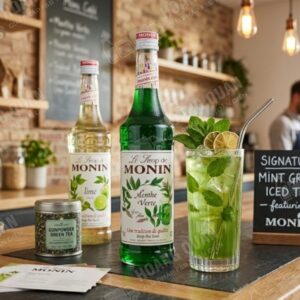 Monin syrup bạc hà 750ml