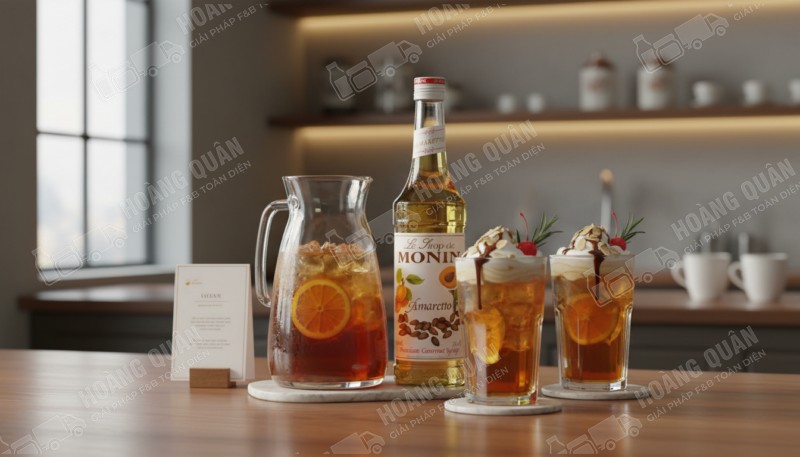 Monin Syrup hạnh nhân 700ml
