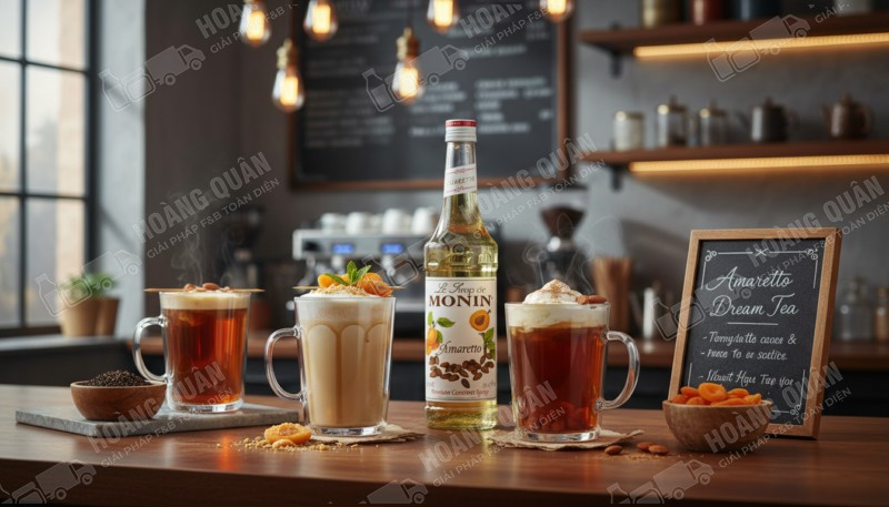 Monin Syrup hạnh nhân 700ml