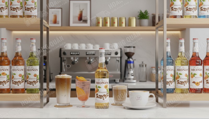 Monin Syrup hạnh nhân 700ml