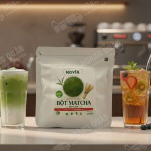 Novia Bột Matcha Mũ Xanh 100gm