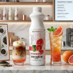 Wonderful Syrup Bưởi Đỏ 1.3kg