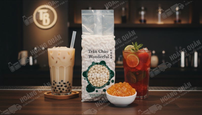 Wonderful Trân Châu Nấu Hoàng Kim