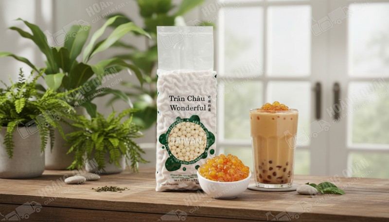 Wonderful Trân Châu Nấu Hoàng Kim