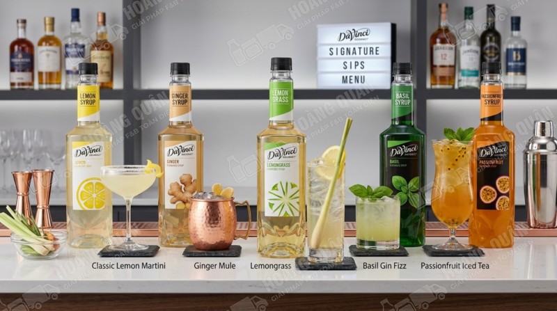 Davinci Syrup Sả 750ml